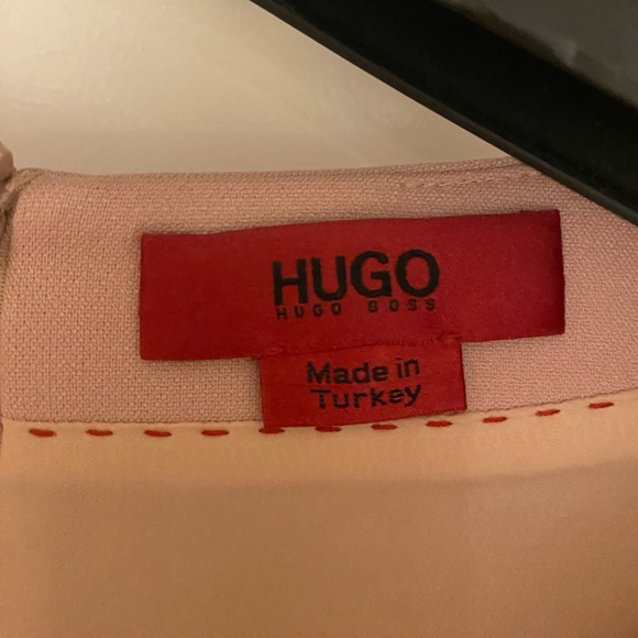 Hugo Boss powder pink dress US 0. Extremely pristine condition - Picture 5 of 9